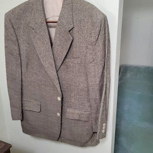 Two(2) Boston Trader sport coats 42S 100% silk